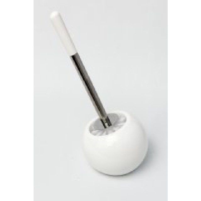 CEPILLO DE BA?O CERAMICA NEGRO  BLANCO   MARMOL