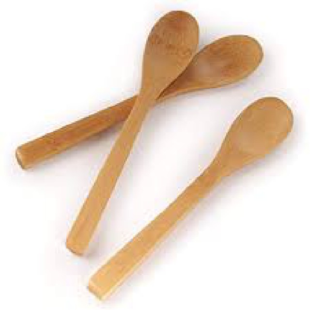 20CM CUCHARA BAMBU X4 18 CM