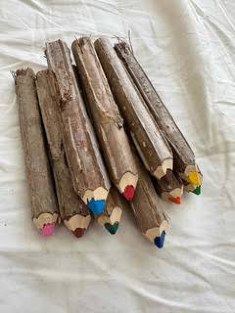 12 LAPICES RUSTICOS