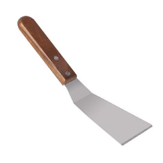 24CM ESPATULA ACERO MANGO DE MADERA