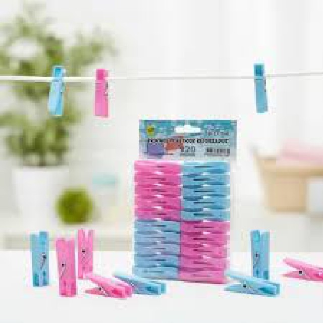 BROCHE PLASTICO  X20 UNI