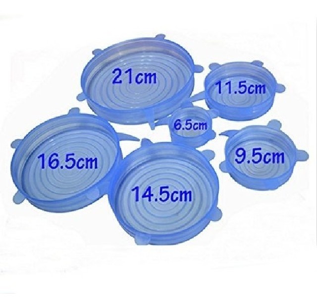 TAPAS DE SILICONA  X 6