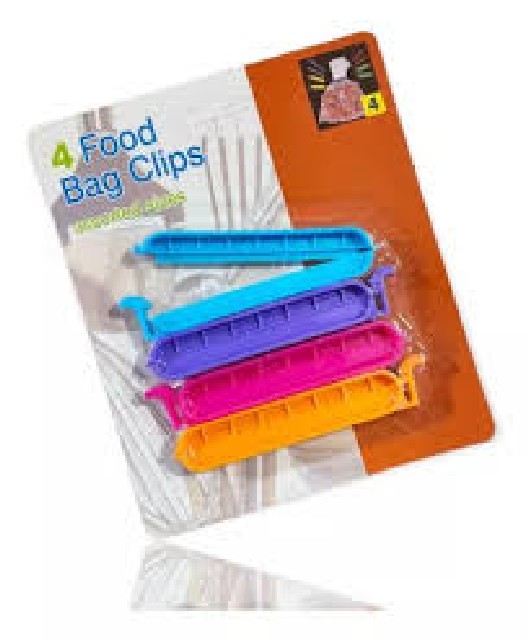 CIERRA BOLSA X4 BAG CLIPS