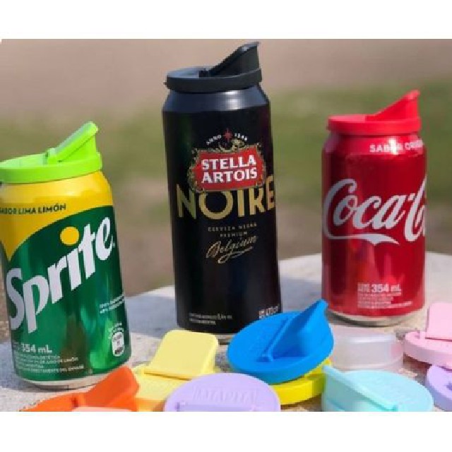 TAPA P/LATAS SILICONA { LA TAPITA }