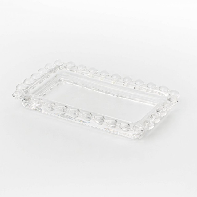 BANDEJA VIDRIO RECTAN 11 X 6 8 CM