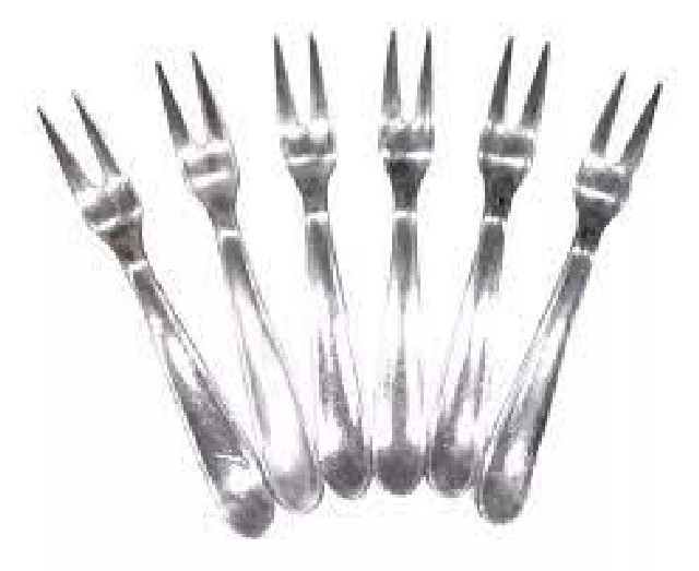 SET X10UNI TENEDOR PINCHE PARA PICADA