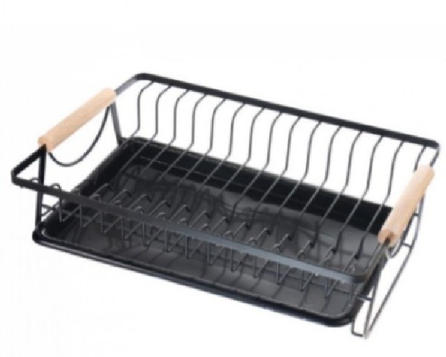 SECAPLATOS NEGRO /BAMBU