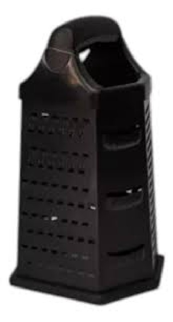 RALLADOR 6 CARAS NEGRO