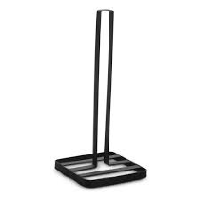 PORTA ROLLO METAL NEGRO