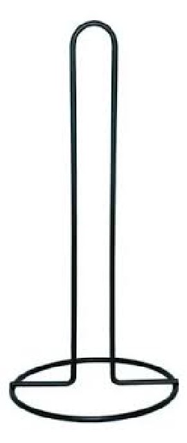 OFERTA PORTA ROLLO ACERO/NEGRO