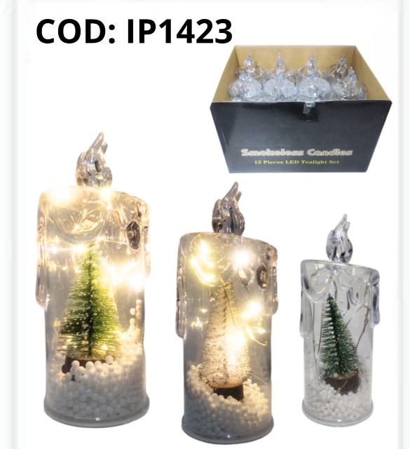 VELA LUZ LED 14CM