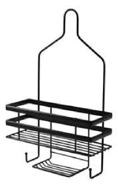 ORGANIZADOR ESTANTE  DE DUCHA NEGRO