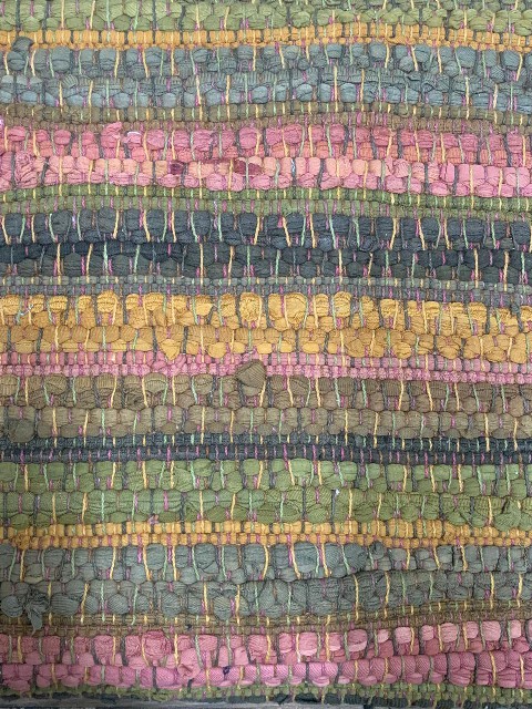 120 X 180 CM ALFOMBRA ALGODON TERRACOTA