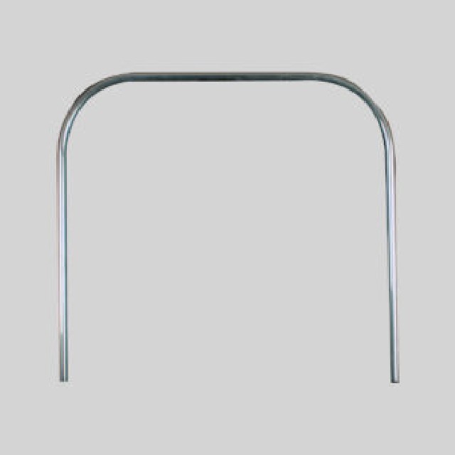 0.90X0.90X0.90 MTS BARRAL CURVO ENTERO U ALUMINIO